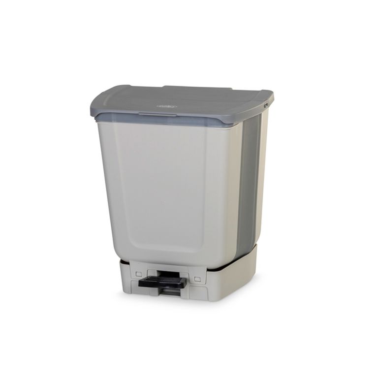 pattumiera pieghevole 10 l grigio/antracite - camp4